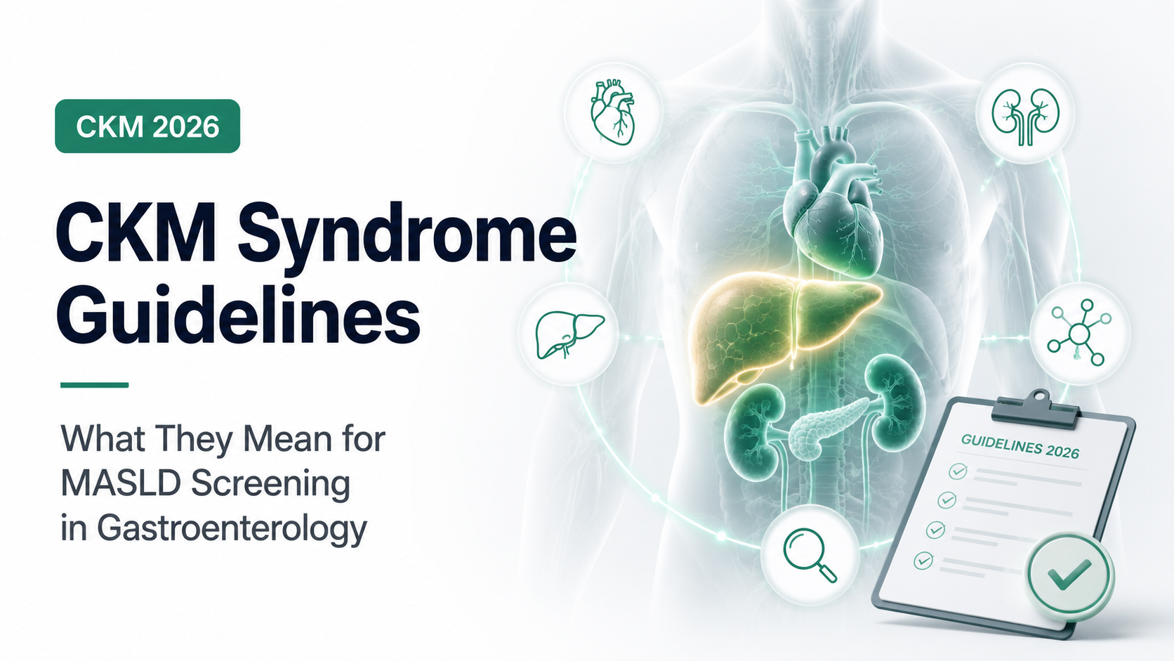 CKM Syndrome Guidelines 2026: What They Mean for MASLD Screening in Gastroenterology